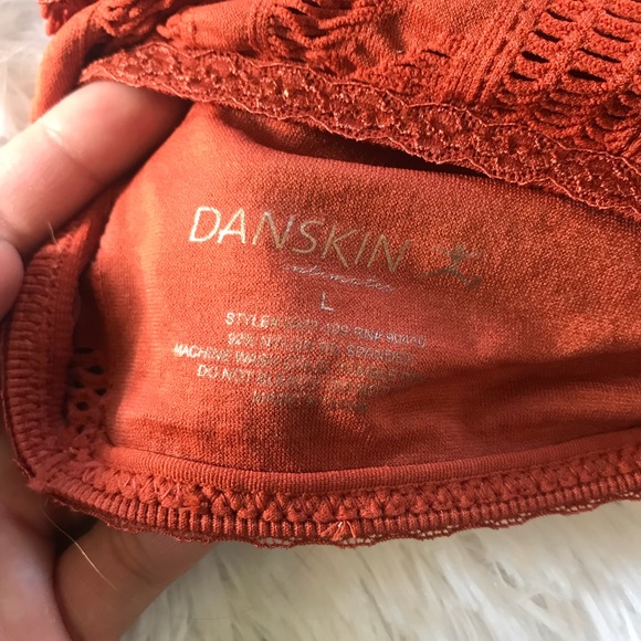 Danskin intimates burnt orange racerback bra - Picture 5 of 5